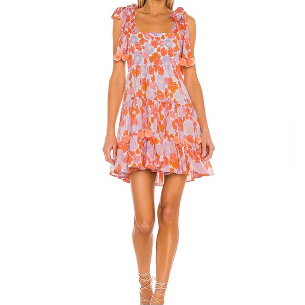SUNDRESS Pippa Short Dress in Flowers
